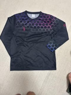 GOSEN テニスウェア 長袖Tシャツ ハニカム柄のサムネイル