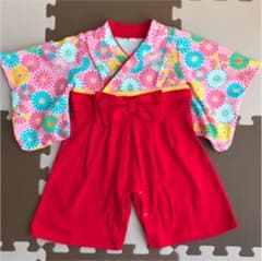 袴ロンパース 女の子 サイズ70のサムネイル