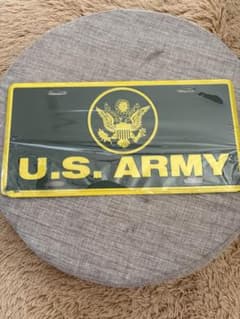 U.S. ARMY 金属製プレートのサムネイル