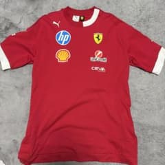 F1 ドライバーTシャツ プーマ フェラーリ レッドのサムネイル