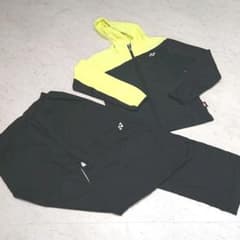 ぴん様ヨネックスYONEXウインドブレーカーパーカージャケットとパンツ上下セットのサムネイル