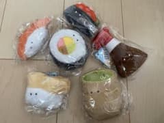 新品未使用　つぶらな瞳のお寿司シリーズ6種のサムネイル