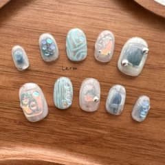 【現品】オーロラ水光　個性派ネイル / 0-3-2-4-7/ 即購入OKのサムネイル
