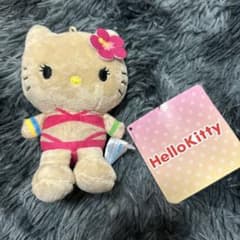 ハローキティマスコット XOXOギャル ぬいぐるみ　ガングロギャルのサムネイル