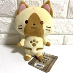 モンスターハンター　獣人族　アイルー　デフォルメぬいぐるみ　タグ付き m22004908494_1.jpg?1785252752