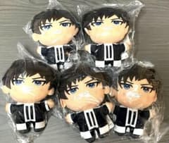 桃源暗鬼 みにコレ！ぬいぐるみマスコット１ 矢颪碇5個まとめ売りセット