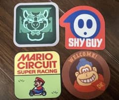 マリオカート ワールド ステッカー 4種セットのサムネイル