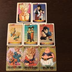 ドラゴンボールカード キラ8枚セットのサムネイル