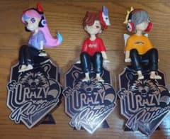 Crazy Raccoon 데스크탑 피규어 vol.1 3종