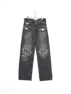 DAIRIKU Cross Embroidery Vintage Denim - メルカリ