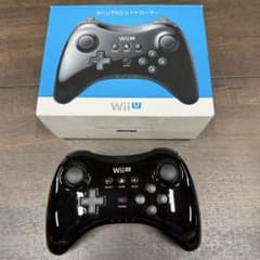 WiiUPROコントローラー Nintendo ブラック　kuroのサムネイル