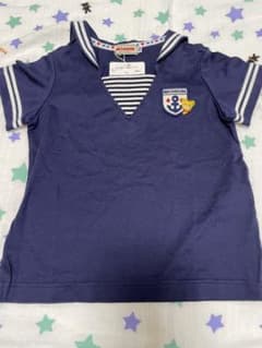90 新品未使用　プッチーくん セーラー襟トップスのサムネイル