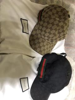 GUCCIキャップ ブラックのサムネイル