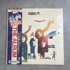 ABBA THE ALBUM レコード 国内盤 帯付きのサムネイル
