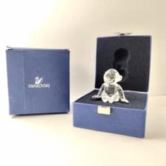 S190-1 SWAROVSKI スワロフスキー 2004年 チンパンジー 置物 - メルカリ
