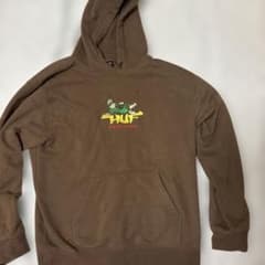 HUF ブラウン パーカー M 即完のサムネイル