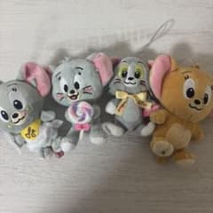 톰과 제리 봉제인형 4장 세트