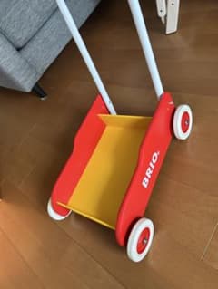 BRIO 手押し車 カタカタ 木製のサムネイル