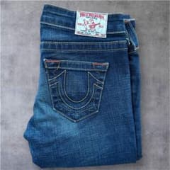 トゥルーレリジョン　ローライズブーツカットジーンズ Y2K　フレア True Religion トゥルーレリジョン ブーツカットデニム フレアY2K