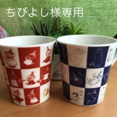 ちびよし様専用！ムーミンとミィ　ペアカップのサムネイル