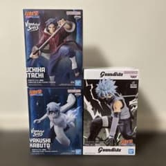 NARUTO カカシ うちはイタチ カブト フィギュア まとめ売り - メルカリ