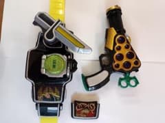 仮面ライダー鎧武 戦極ドライバー ブドウロックシード 銃セットのサムネイル