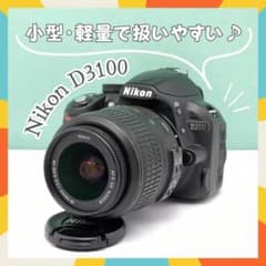 ☘️届いてすぐ使える✨ Nikon D3100 一眼レフ 簡単操作 初心者 軽量