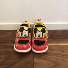 ☆中古品☆ミッキー　スニーカーのサムネイル