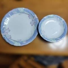 LIFE GALLERY ZUITO 花柄 大皿1枚小皿 4枚セットのサムネイル