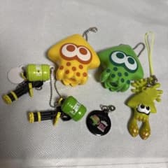Splatoon イカ マスコット ストラップ グッズセットのサムネイル