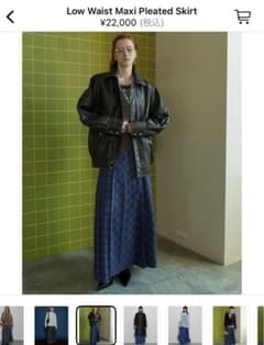maison special / Pleated Skirtのサムネイル