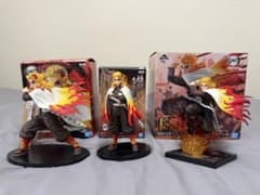 煉獄杏寿郎 アクションフィギュア 3体セットのサムネイル
