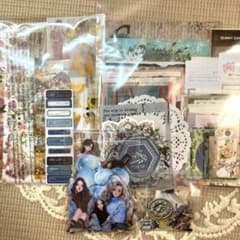 コラージュグッズたくさんまとめ売り♫ コラージュ素材 350点 おすそ分け まとめ売り - メルカリ