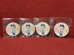 패배 히로인이 너무 많다 다케시마 수족관 콜라보레이션 캔 배지 4개 세트 마면 천애성
