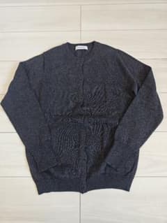 美品！DOUBLEDAY コットン100% クルーネックカーディガン