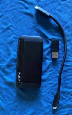 中古品：Crucial X8 外付けSSD 4TB CT4000X8SSD9 - メルカリ