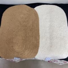 インド綿バスマット　2枚セット　45×75のサムネイル