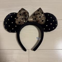 ディズニー カチューシャ ブラック ゴールドのサムネイル