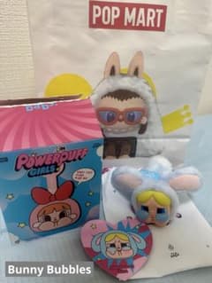 POPMART CRYBABY × 파워 퍼프 걸스 봉제 인형