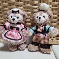 ダッフィー シェリーメイ ぬいぐるみバッジ バレンタイン - メルカリ