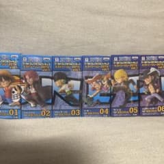 WCF 원피스 히스토리 릴레이 20TH vol.1 전 6종 세트