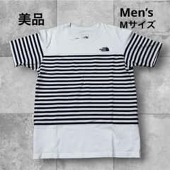 ☆THE NORTH FACE☆ボーダー Tシャツ Mサイズ【美品】　トップスのサムネイル