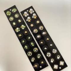 【w31】耳ツボジュエリー 40粒（20粒×2シート）マグレイン使用のサムネイル