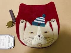 猫の顔 ポーチ　ティッシュケースのサムネイル