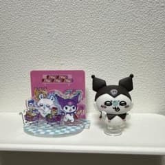 ちいかわ　サンリオコラボ　モモンガ　クロミ　アクスタ　フィギュア　2つセットのサムネイル