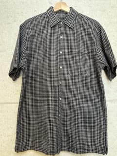 90s 00s Van Heusen シアサッカー 半袖 チェックシャツのサムネイル