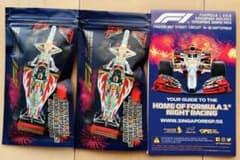 F1 2018 シンガポールGP チケット・ストラップセット　ガイドセット