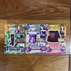 アイカツ スリーブ・ドレスアップカード 3枚セットのサムネイル