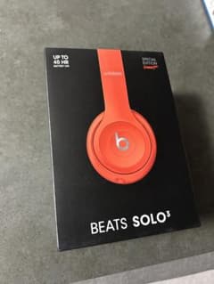BEATS SOLO3 ワイヤレスヘッドホン レッド - メルカリ