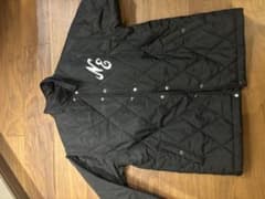 NEW ERA ブラック キルティング中綿ジャケット Lのサムネイル